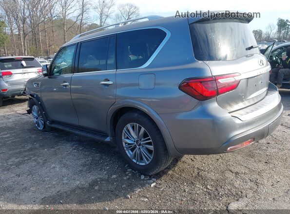 JN8AZ2NF8L9702655 2020 INFINITI QX80 Серый Задняя левая четверть