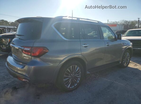 JN8AZ2NF9K9688599 2019 INFINITI QX80 Серый Задняя правая четверть