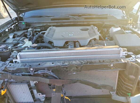 JN8AZ3DB7S9401023 2025 INFINITI QX80 Серебряный Вид задней части салона