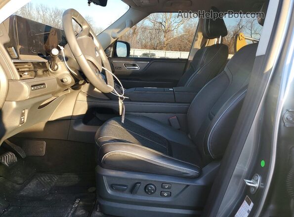 JN8AZ3DB7S9401023 2025 INFINITI QX80 Серебряный Вид салона спереди