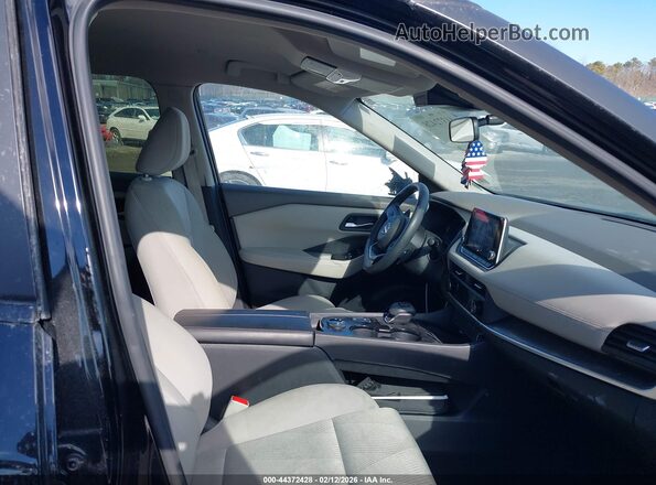 JN8BT3BB3RW421175 2024 NISSAN ROGUE Black Widok wnętrza z przodu