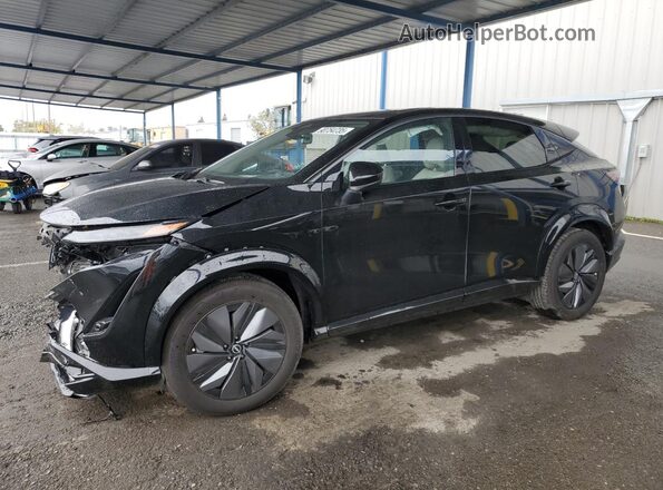 JN8CF0BF6SM763363 2025 NISSAN ARIYA Black Przód lewy