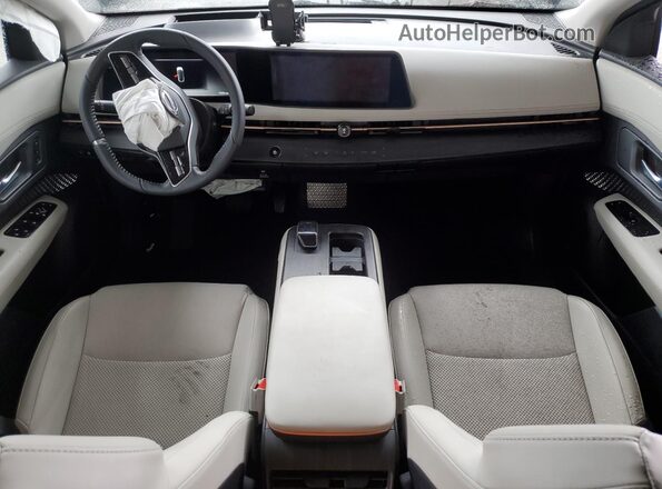 JN8CF0BF6SM763363 2025 NISSAN ARIYA Black Widok deski rozdzielczej
