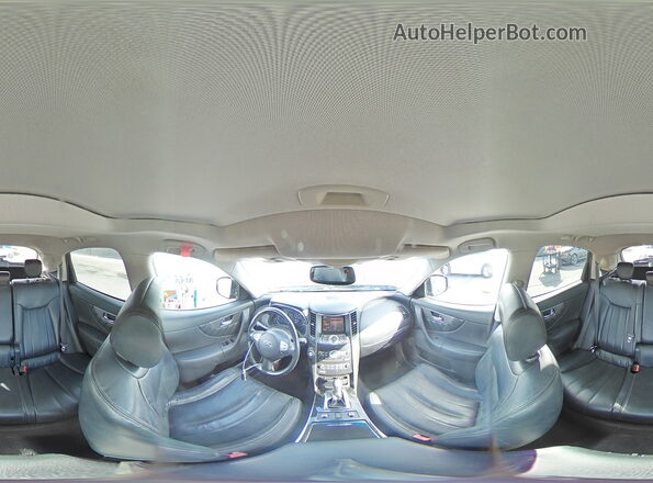 JN8CS1MU2GM670246 2016 INFINITI QX70 Black Vista interior de 360 grados