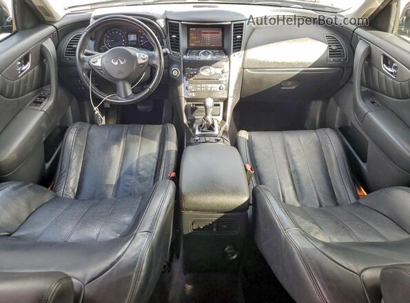 JN8CS1MU2GM670246 2016 INFINITI QX70 Black Vista del salpicadero