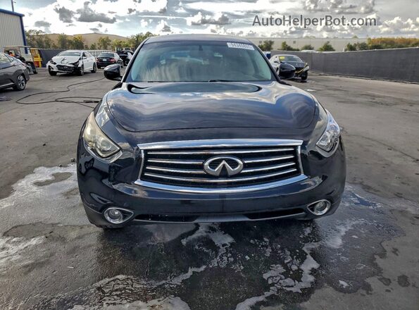 JN8CS1MU2GM670246 2016 INFINITI QX70 Black Vista frontal