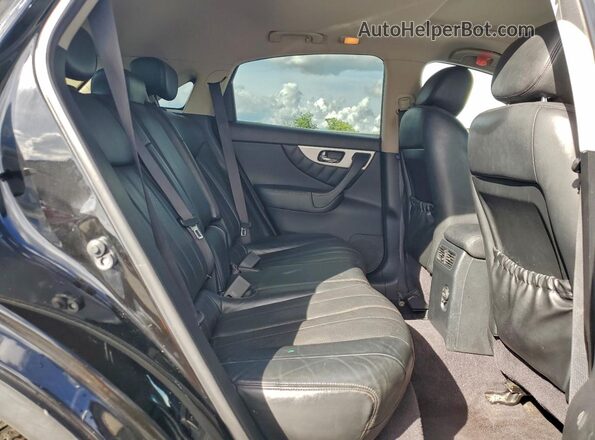 JN8CS1MU2GM670246 2016 INFINITI QX70 Black Vista interior trasera