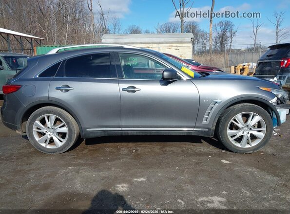 JN8CS1MU3GM130033 2016 INFINITI QX70 Gray Widok wnętrza 360 stopni