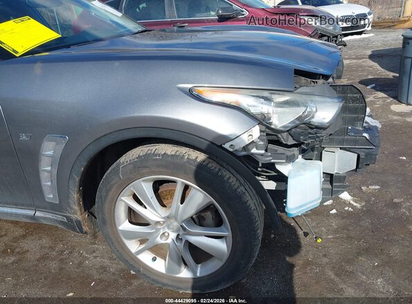 JN8CS1MU3GM130033 2016 INFINITI QX70 Gray 