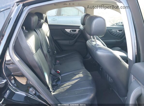 JN8CS1MU6GM671111 2016 INFINITI QX70 Black Widok naklejki z numerem VIN