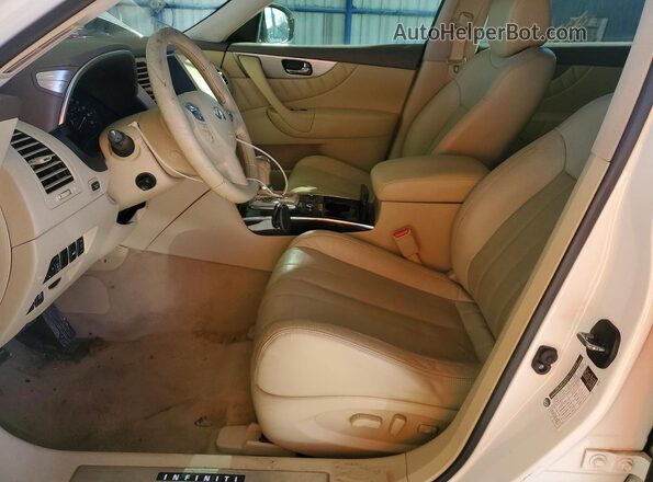 JN8CS1MU8GM130206 2016 INFINITI QX70 White Vista interior delantera