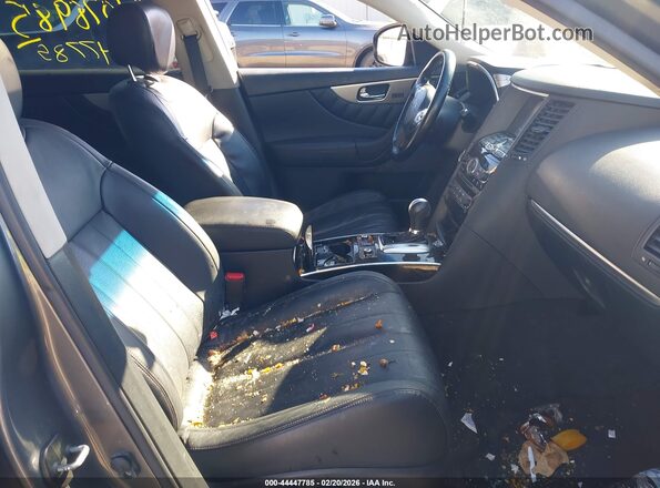 JN8CS1MW1HM414554 2017 INFINITI QX70 Gray Vista interior delantera