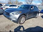 2017 Infiniti Qx70   Gray vin: JN8CS1MW1HM414554