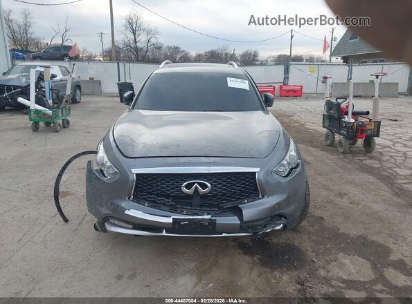 JN8CS1MW2HM415373 2017 INFINITI QX70 Серый Вид панели приборов