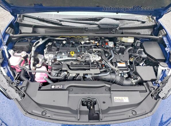 JTDACAAU4T3072826 2026 TOYOTA LE Синий Вид задней части салона