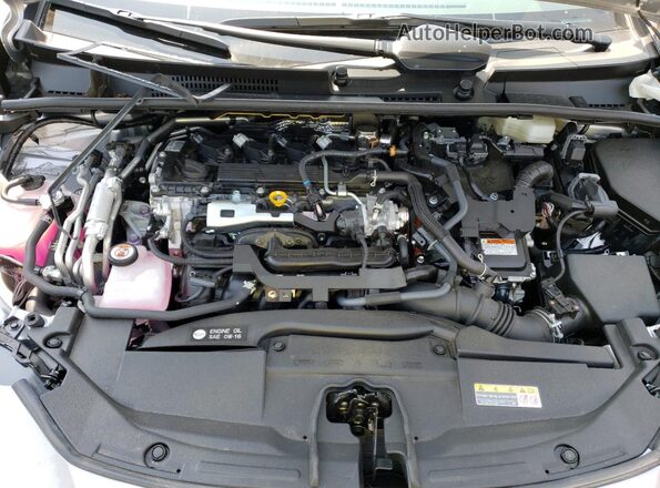 JTDACACU1R3038820 2024 TOYOTA PRIUS Серебряный Вид задней части салона