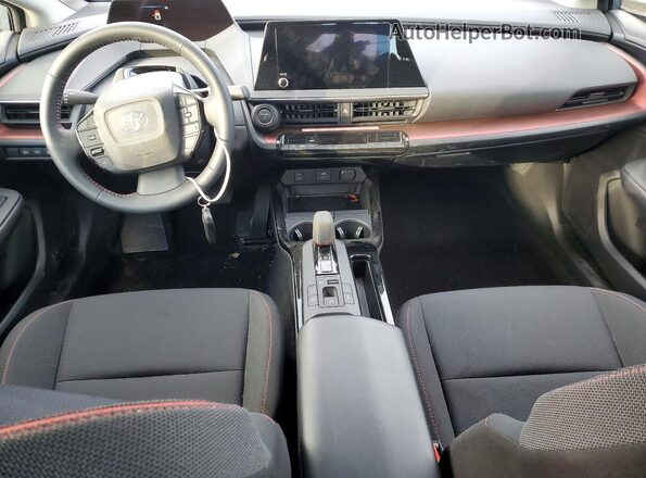 JTDACACU5S3048773 2025 TOYOTA PRIUS Серый Вид панели приборов