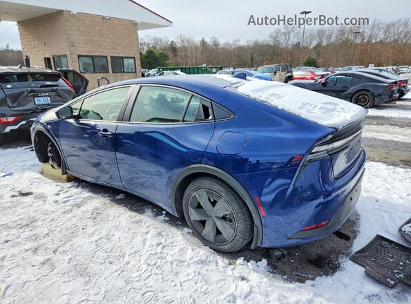 JTDACACU5S3052354 2025 TOYOTA PRIUS Синий Задняя правая четверть