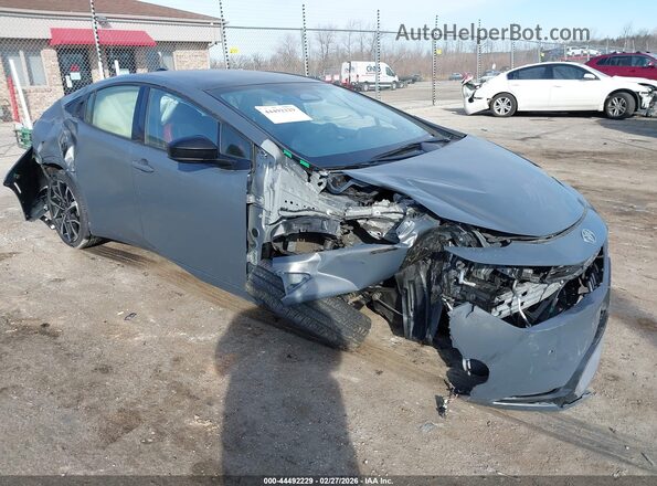 JTDACACU7R3026316 2024 TOYOTA PRIUS PRIME Серый Передняя правая четверть