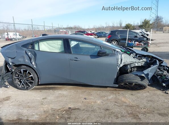 JTDACACU7R3026316 2024 TOYOTA PRIUS PRIME Серый Вид задней части салона