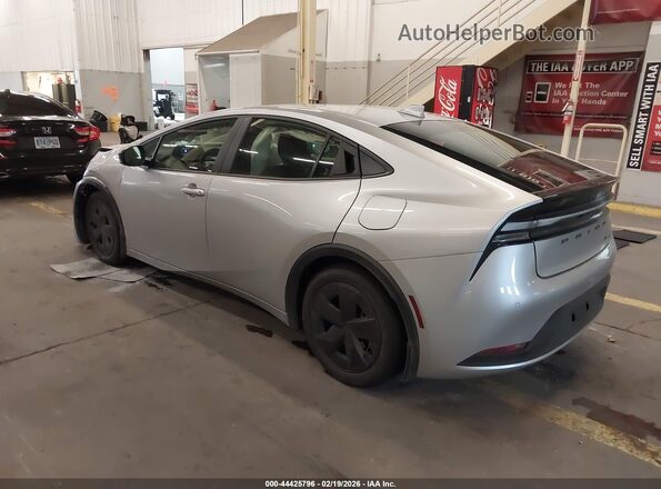 JTDACACU9S3049800 2025 TOYOTA PRIUS PLUG-IN HYBRID Серебряный Задняя левая четверть