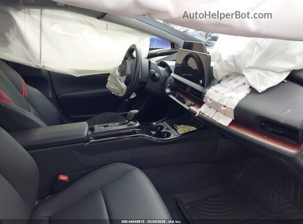 JTDACACUXR3022938 2024 TOYOTA PRIUS PRIME Red Widok wnętrza z przodu