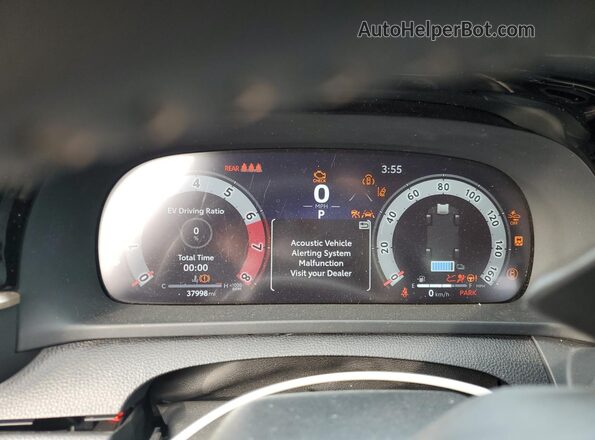 JTDAFAAF5R3006710 2024 TOYOTA CROWN Red Widok zestawu wskaźników