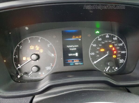 JTDBCMFE7P3023438 2023 TOYOTA LL Gray Vista del cuadro de instrumentos