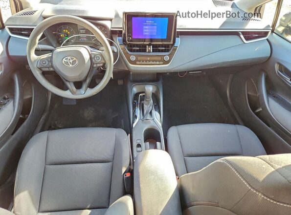 JTDBCMFEXPJ000215 2023 TOYOTA LL Синий Вид панели приборов