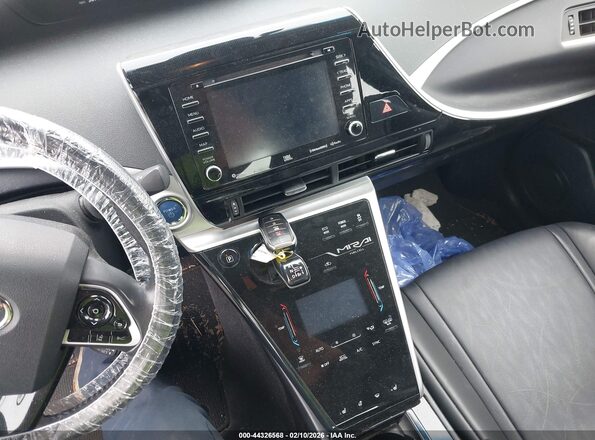 JTDBVRBD0KA007347 2019 TOYOTA MIRAI Red Вид панелі приладів