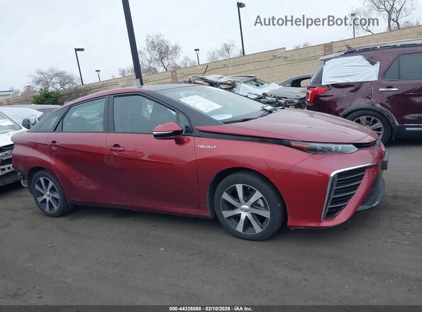 JTDBVRBD0KA007347 2019 TOYOTA MIRAI Red Панорамний вид салону 360°