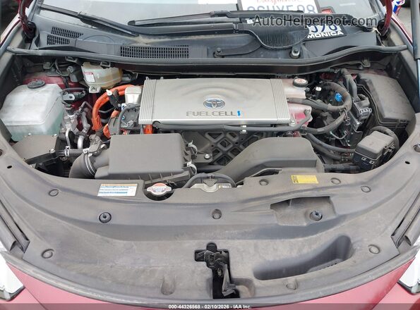 JTDBVRBD0KA007347 2019 TOYOTA MIRAI Red Вид ззаду