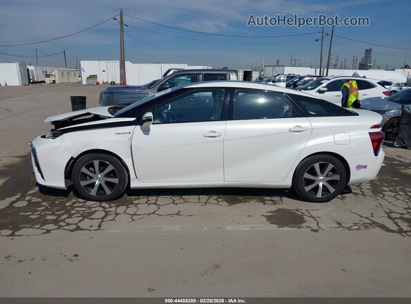 JTDBVRBD1KA005932 2019 TOYOTA MIRAI White Vista interior de 360 grados