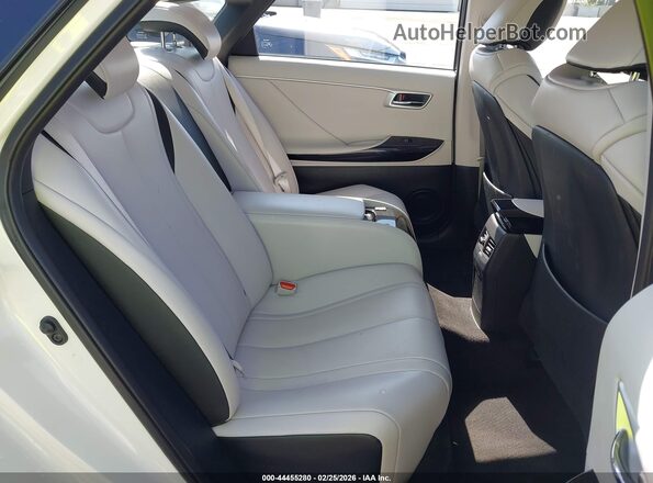 JTDBVRBD1KA005932 2019 TOYOTA MIRAI White Vista de la etiqueta del VIN