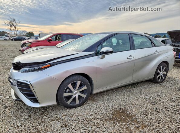 JTDBVRBD2JA004996 2018 TOYOTA MIRAI Серебряный Передняя левая четверть