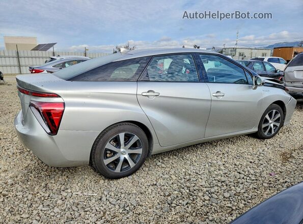 JTDBVRBD2JA004996 2018 TOYOTA MIRAI Серебряный Задняя правая четверть