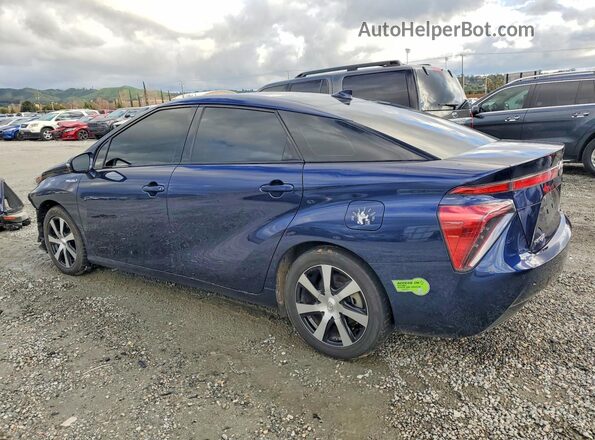 JTDBVRBD2KA006927 2019 TOYOTA MIRAI Синий Задняя левая четверть