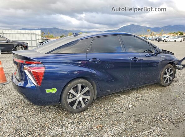JTDBVRBD2KA006927 2019 TOYOTA MIRAI Синий Задняя правая четверть