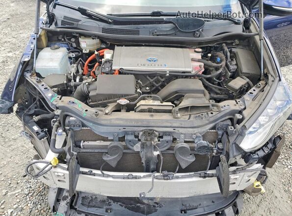 JTDBVRBD2KA006927 2019 TOYOTA MIRAI Синий Вид задней части салона