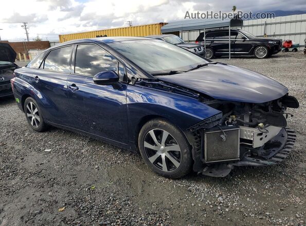 JTDBVRBD2KA006927 2019 TOYOTA MIRAI Синий Передняя правая четверть