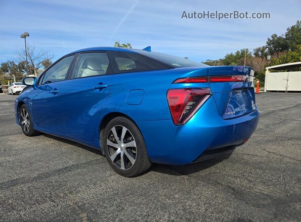 JTDBVRBD3JA004358 2018 TOYOTA MIRAI Синий Задняя правая четверть