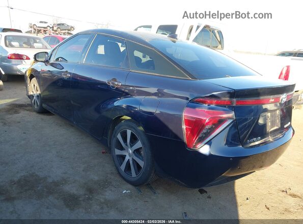 JTDBVRBD3LA008011 2020 TOYOTA MIRAI Dark Blue Задня ліва чверть