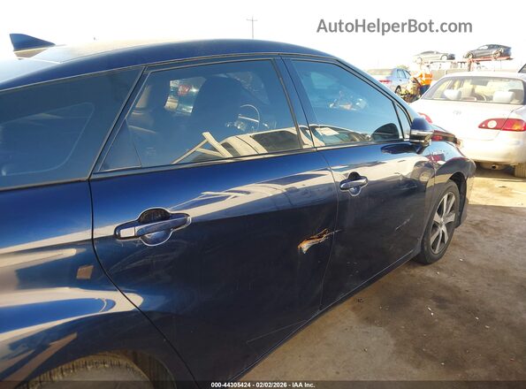 JTDBVRBD3LA008011 2020 TOYOTA MIRAI Dark Blue Вид задньої частини салону