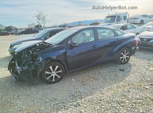JTDBVRBD4JA005437 2018 TOYOTA MIRAI Blue Przód lewy