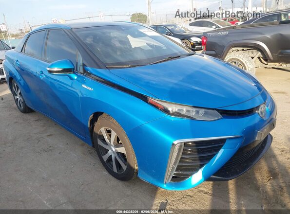 JTDBVRBD5HA002783 2017 TOYOTA MIRAI Синий Передняя правая четверть