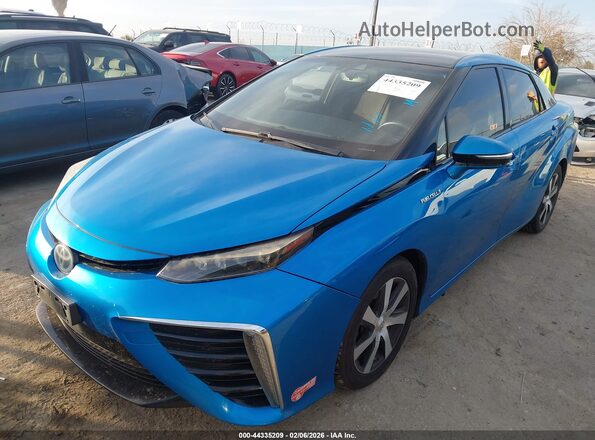 JTDBVRBD5HA002783 2017 TOYOTA MIRAI Синий Передняя левая четверть