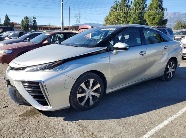 JTDBVRBD6KA005943 2019 TOYOTA MIRAI Silver Vista tres cuartos delantera izquierda