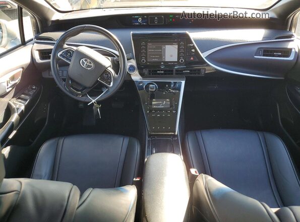 JTDBVRBD6KA005943 2019 TOYOTA MIRAI Silver Vista del salpicadero