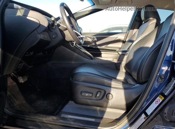 JTDBVRBDXHA003380 2017 TOYOTA MIRAI Синий Вид салона спереди