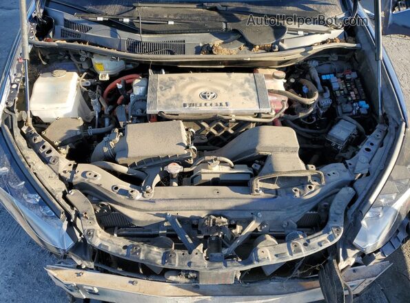 JTDBVRBDXHA003380 2017 TOYOTA MIRAI Синий Вид задней части салона